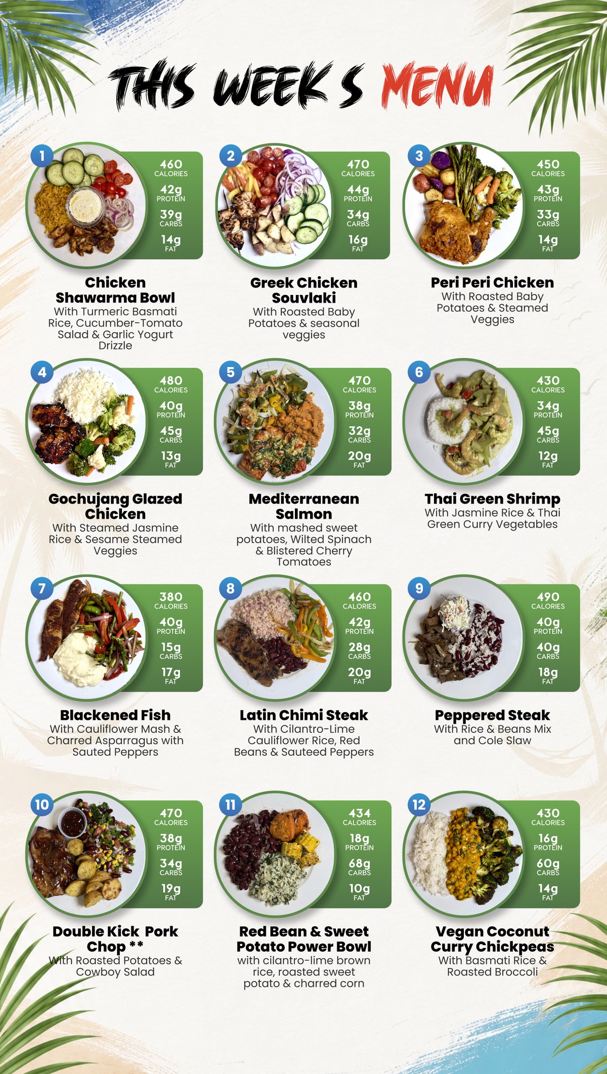 6 Meal Plan